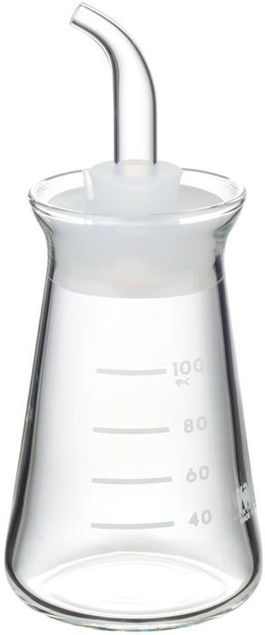 Iwaki Japan Kb5033-W Saiki White Glass Soy Sauce Dispenser 100Ml