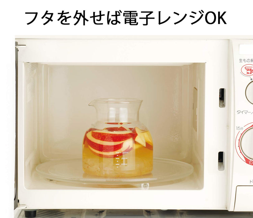 Iwaki Japan Kt7313-W 750Ml Heat Resistant Glass Storage Container