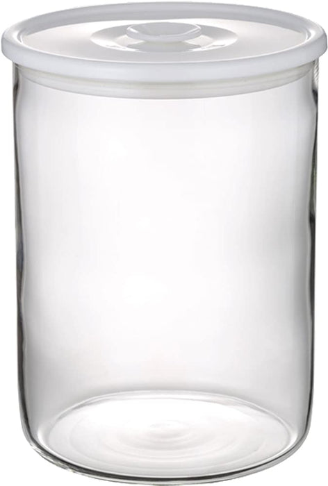 Iwaki Japan T714Mp-W 1.4L White Glass Airtight Container