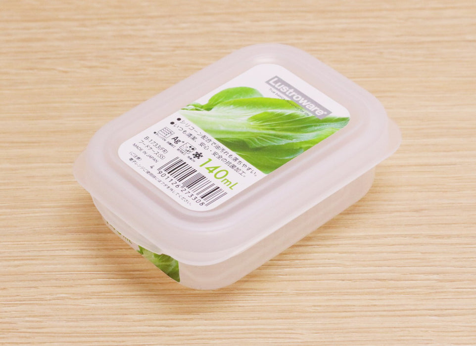 Iwasaki Industry Japan 140ml Clear Food Storage Container - Fresh Keeper B-1733Fr