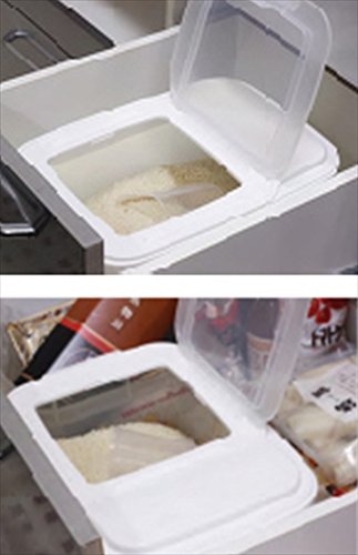 Iwasaki Industry 5Kg Rice Bins - Made In Japan - Drawer B-2895Pa