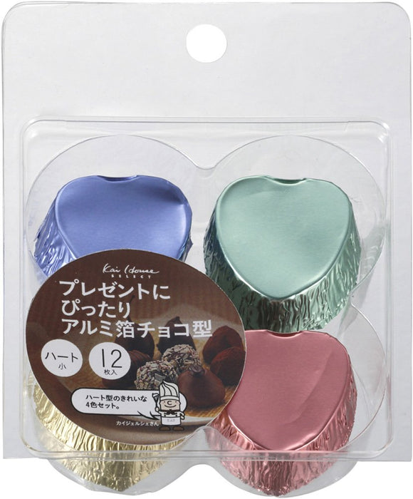 Kai Corporation Chocolate Mold Assortment 3.5x3.5x1.3cm DL6183