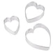 Kai Brand Cookie Cutter Die Set (Long Heart) 3pcs - Kai House Select Japan DL6361-Kiichin - The #1 Place for Japanese Goods in Your Hand!