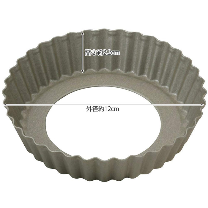 Kai DL6149 12cm Gray Bottom Type Tart Type House Select Japan-Kiichin - The #1 Place for Japanese Goods in Your Hand!
