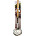 Kai Corp Wooden Pattern Tabletop Perforated Ladle Japan-Kiichin - The #1 Place for Japanese Goods in Your Hand!