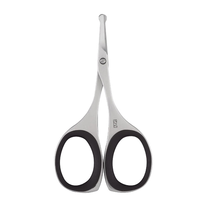 Kai Corp Groom Safety Scissors Nose Hair Silver/Black 1pc