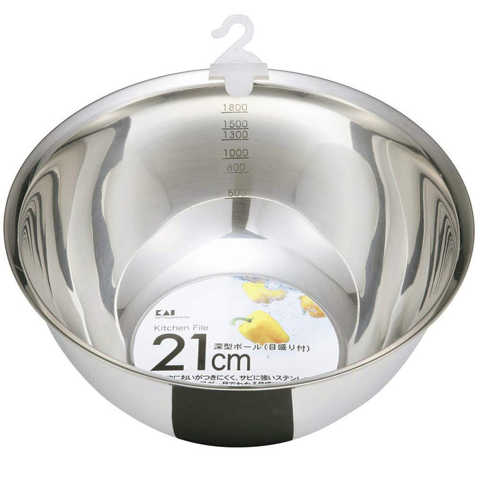 Kai 21cm DF5406 Deep Ball Cookday Scale