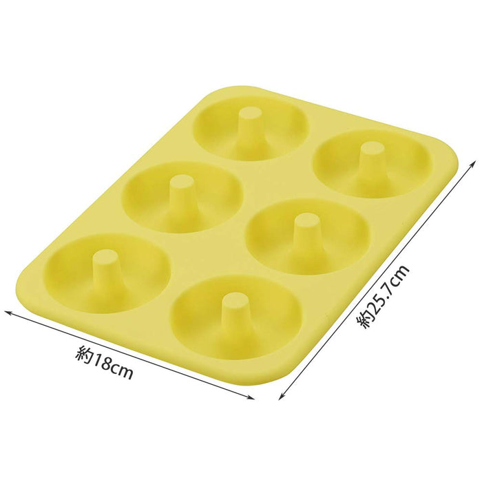 Kai Corporation Silicone House 6-Piece Set - DL6244 (Made In Japan)