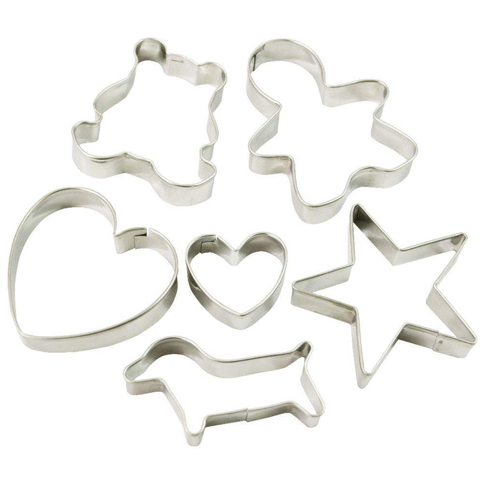 Kai Corp Cookie Cutters Set of 6 DL6193 Japan