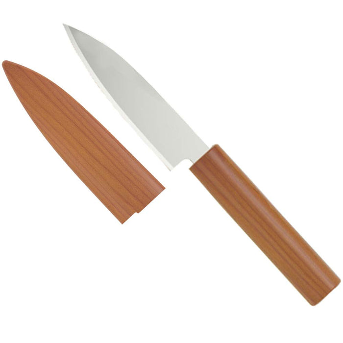 Kai Khs Fruit Knife 200*31*14mm DH7358 Saya Wood Grain