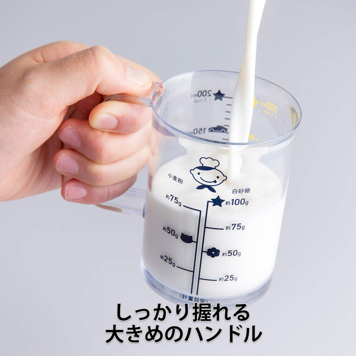 Kai Little Chef Club Measuring Cup 200ml DL7207 Japan