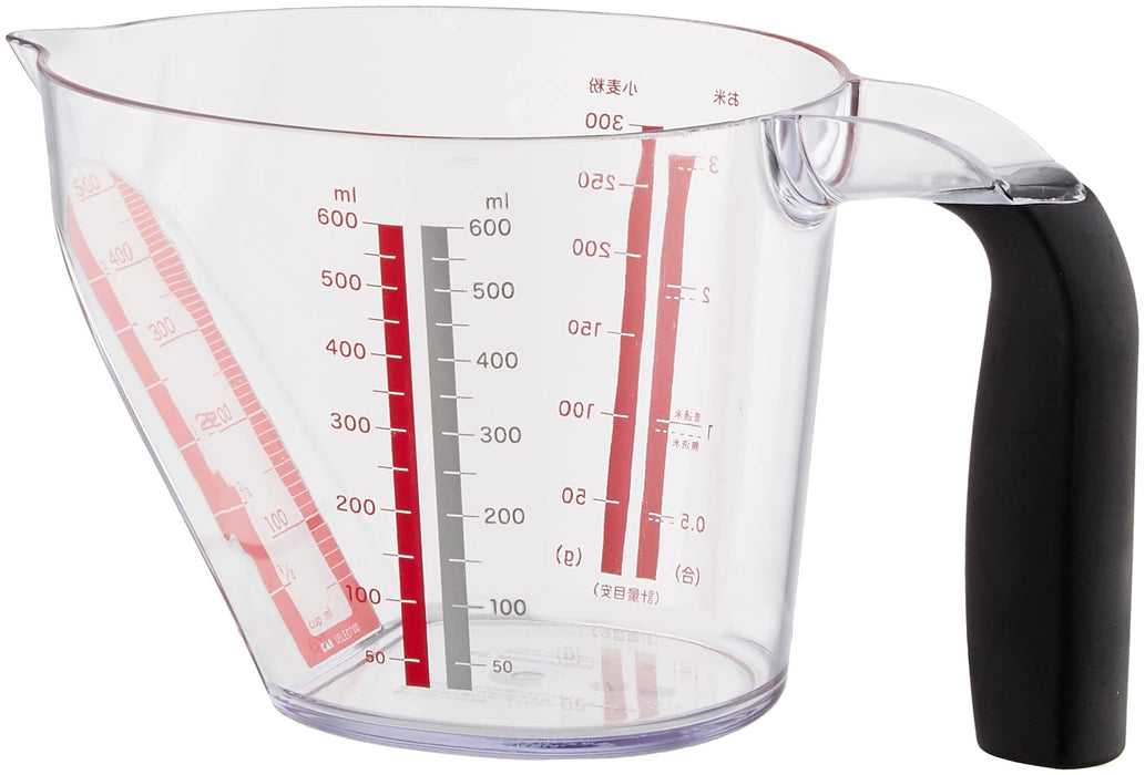 Kai Corporation 600ml Measuring Cup DH3138 Japan Select100