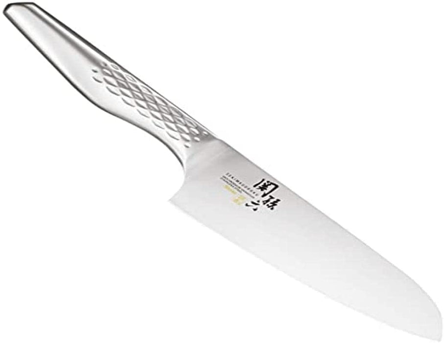 Kai Corp Santoku Knife 2Pc Set 165mm Dishwasher Safe Antibac Cutting Board
