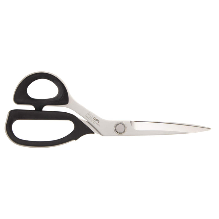 Kai 250mm Left-Handed Razor Cutting Scissors - Premium Japan Steel for Fabric, Paper Crafts, Dressmaking, and DIY