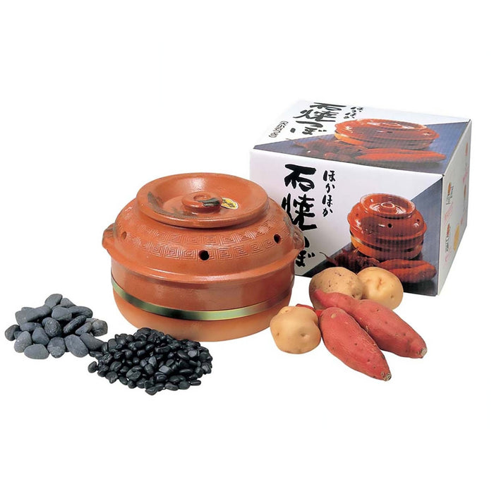 Roasted Japanese Sweet Potato Pot by Kinka Ceramics