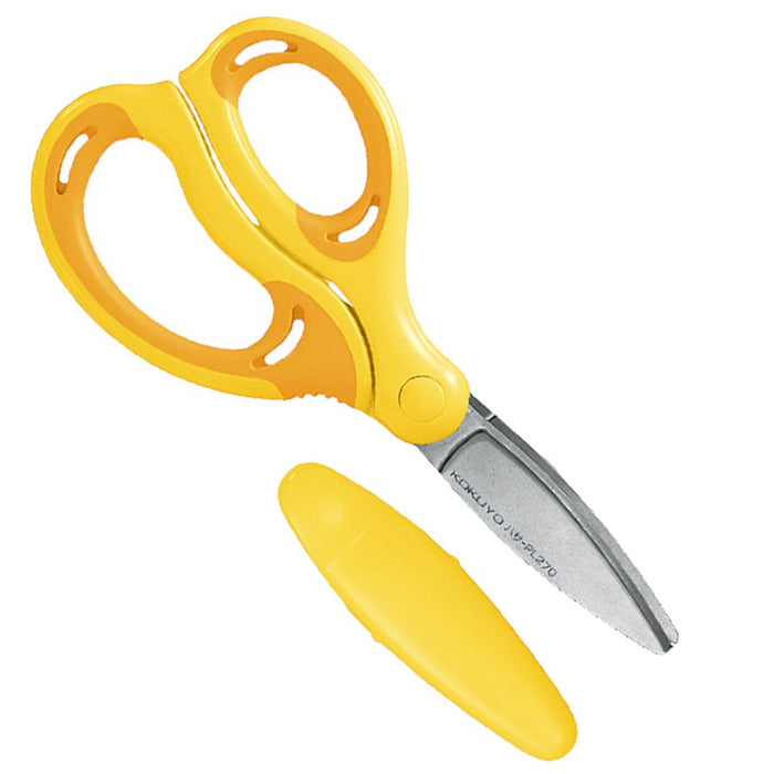 Kokuyo Japan Aerofit Sakusa Glueless Blade LH Scissors for Kids - Pl270Y