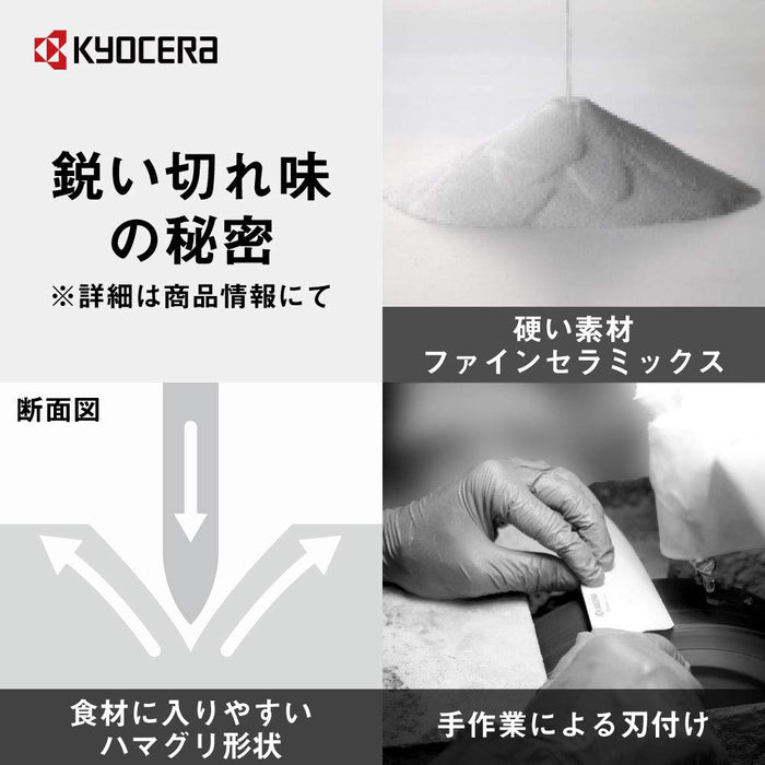 Kyocera 14Cm Ceramic Knife - Made in Japan, Light, Sharp, Rust-Free