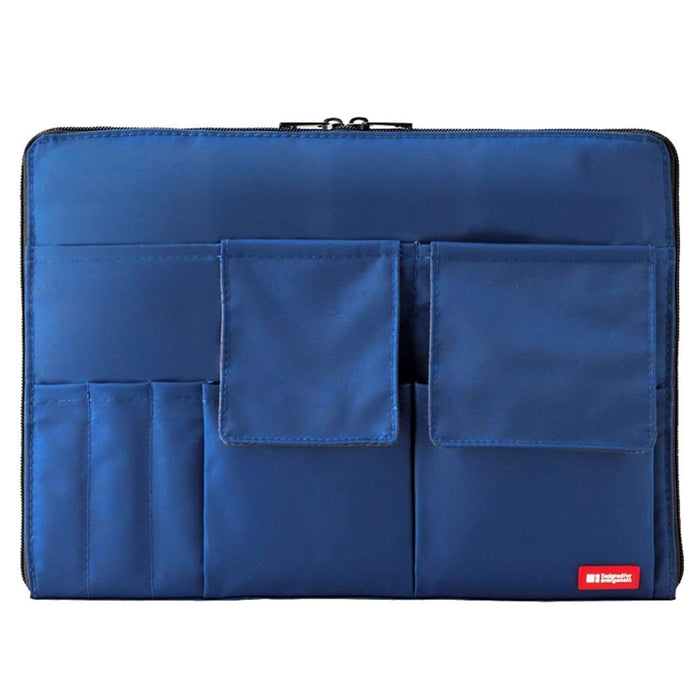 Lihit Lab A7554-11N A4 Indigo Bag In Bag Inner Bag