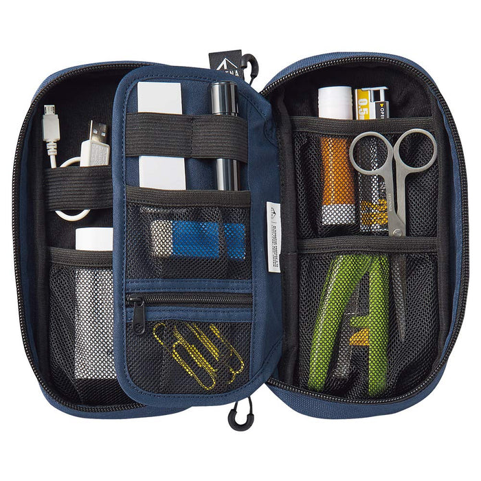 Lihit Lab Japan Cordura Tool Pouch Pen Pouch Black A7764-24 Durable and Stylish Organizer for Tools and Pens