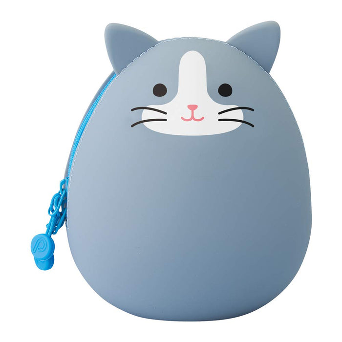 Lihit Lab Japanese Made Big Hachiwareneko Egg Pouch A7783-4