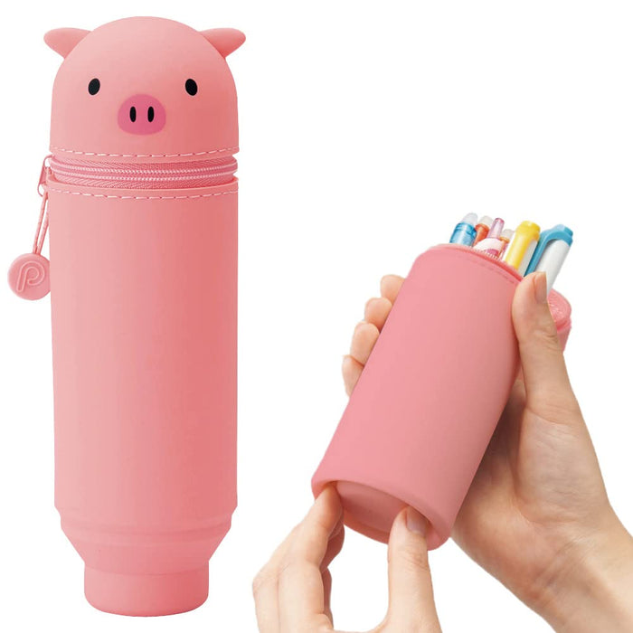 Lihit Lab Pig Stand Pen Case A7712-5