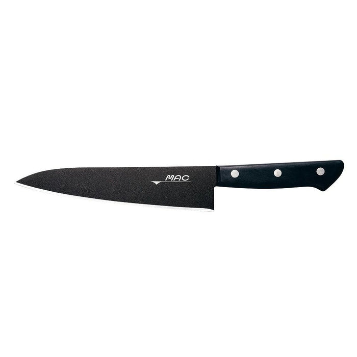 Premium Mac Black Fluorine Coated Chef Knife - Superior Quality Culinary Tool