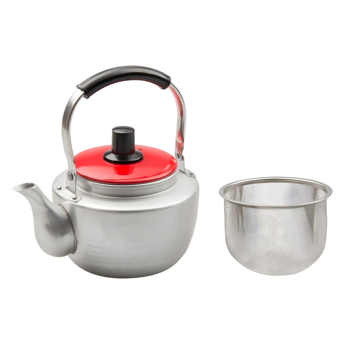 Premium 600ml Aluminum Kyusu Teapot by Maekawa Kinzoku