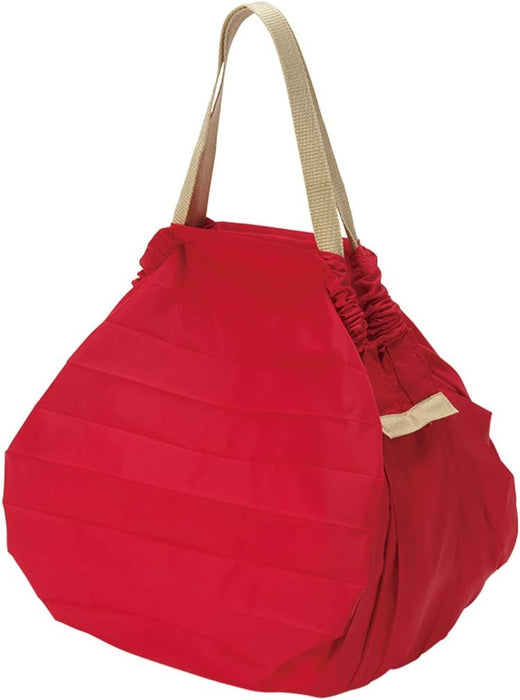 Marna Japan Compact Bag M (Red) - Foldable Eco Bag