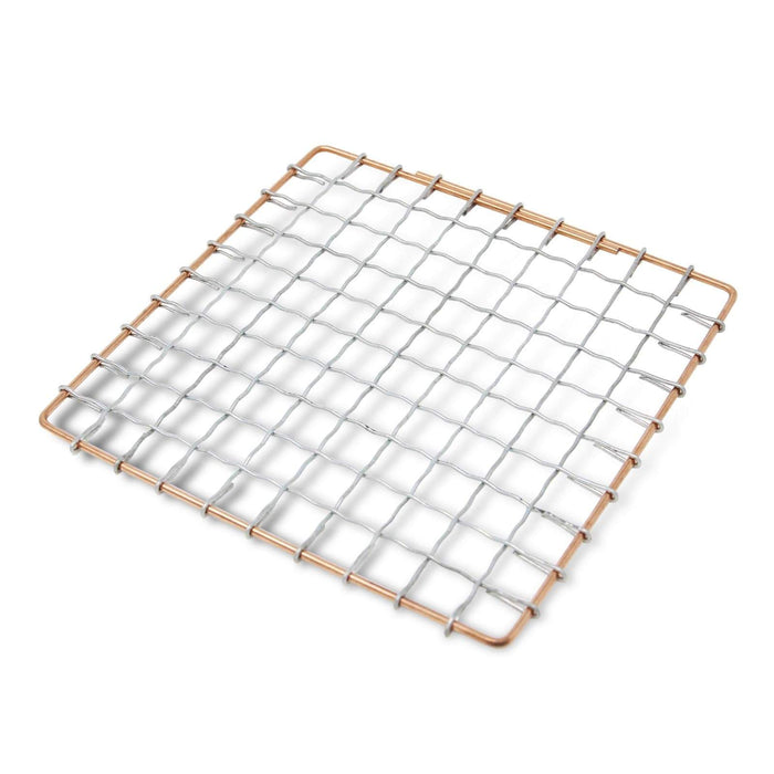 Marujyu Stainless Steel BBQ Grill Mesh for Hida Konro No.4 - 11.5cm