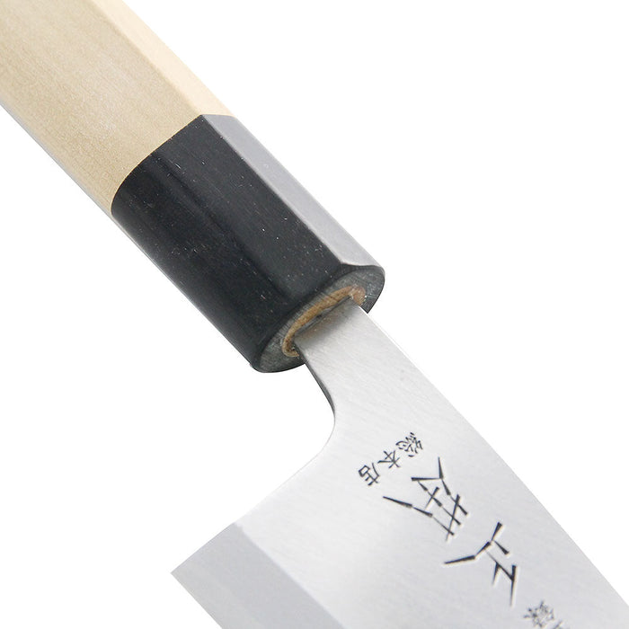 Premium 10.5cm Masamoto Hongasumi Gyokuhaku Steel Deba Knife