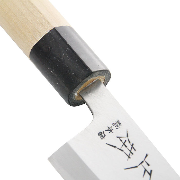 Masamoto Hongasumi Gyokuhaku Steel Mioroshi Deba Knife - 15cm Masterpiece