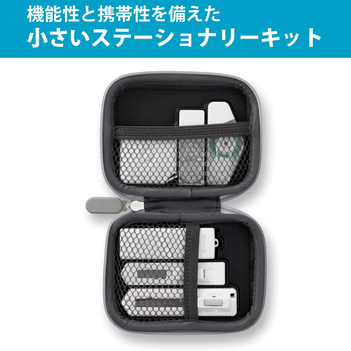 Midori Japan Stationery Set Xs Kit - Silver Edition