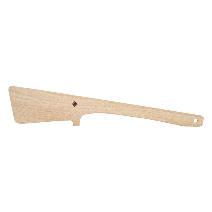 Omoeraku Handcrafted Japanese Beech Wood Spatula - Large Square