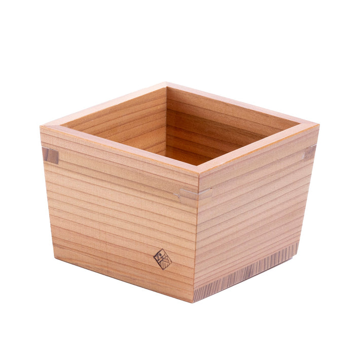 Omoeraku Handcrafted Japanese Cedar Masu Box Sake Cup - Authentic Miranda Style