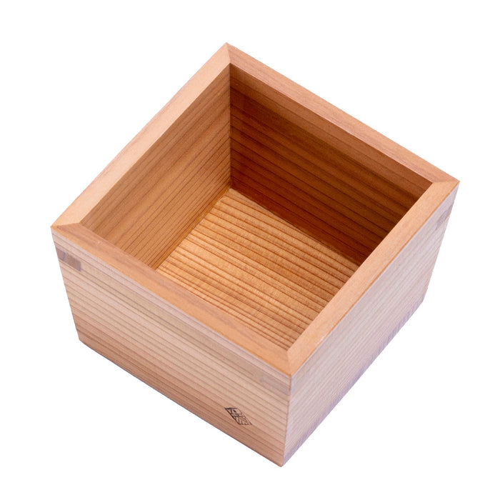 Omoeraku Handcrafted Japanese Cedar Masu Box Sake Cup - Authentic Miranda Style