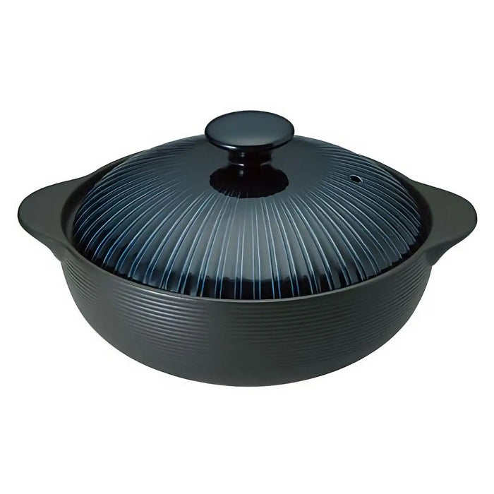 Miyawo Thermatech Ceramic Induction Donabe Casserole - Blue 8-Go