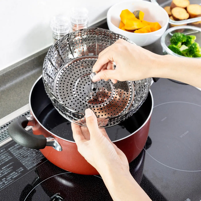 Premium Stainless Steel Steamer Insert by Mt-Torimatsu Enhance Your Cooking Experience