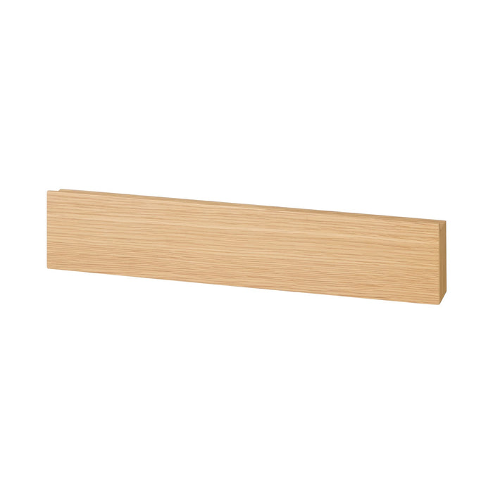 Mujirushi Ryohin Oak Wood Wall-Mounted Furniture 44x4x9cm - Made in Japan