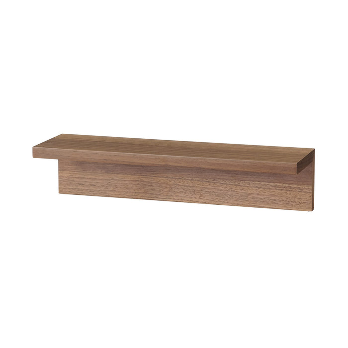 Mujirushi Ryohin Wall Shelf - Walnut 44x12x10cm - Made in Japan