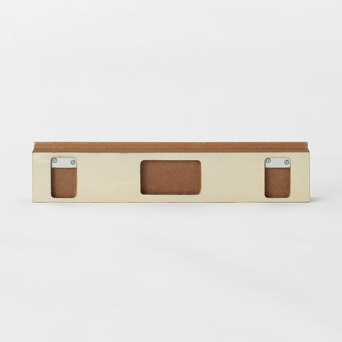 Mujirushi Ryohin Japanese Walnut Wall Furniture 44x4x9cm