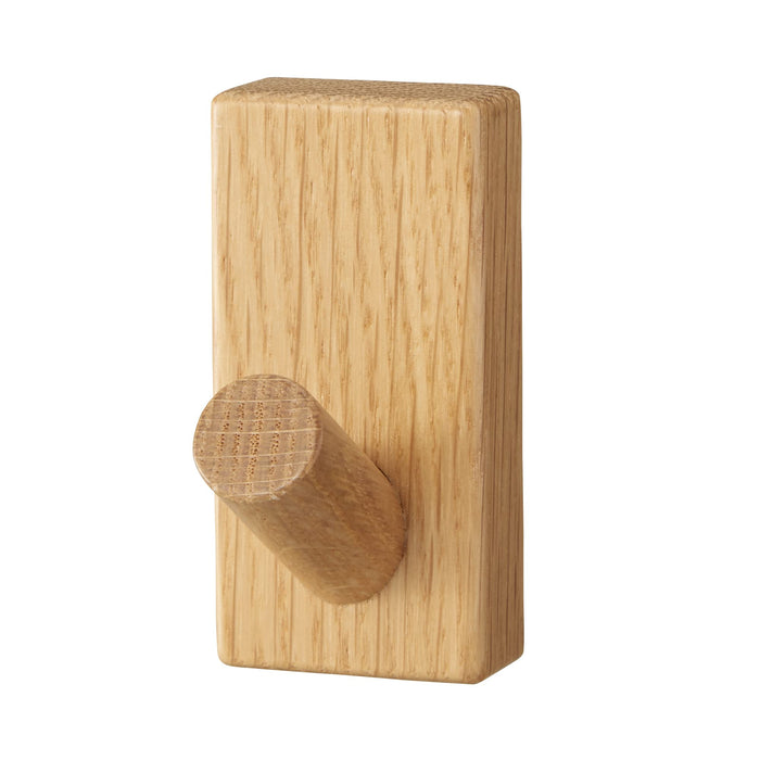 Mujirushi Ryohin 82944853 Oak Wood Wall Hook - Japan