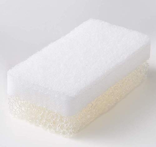 Muji 3-Layer Foam Sponge Set - 3Pcs, 6x12x3.5cm - Japan's Popular Classic