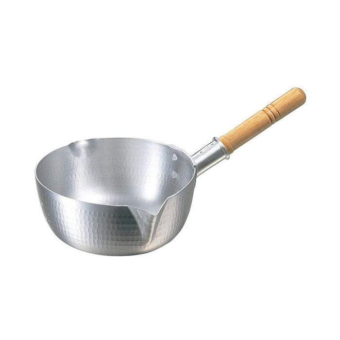 Nakao Aluminum 19.5cm Wide Spout Yukihira Saucepan - Premium Quality