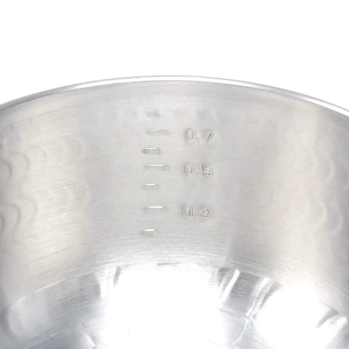 Nakao Aluminium Yukihira Saucepan 16.5cm - Extra Thick 3.0mm for Superior Cooking