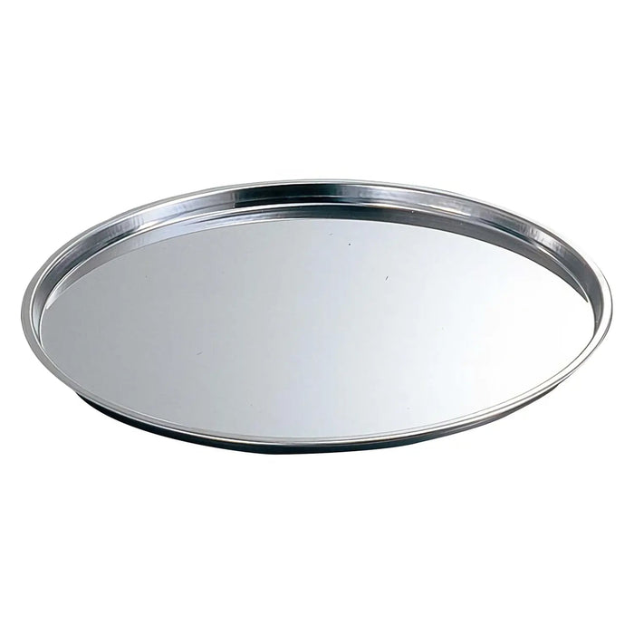 inchNihon Metal Works 10 inch Stainless Steel Pizza Pan - Premium Quality for Perfect Pizzas inch