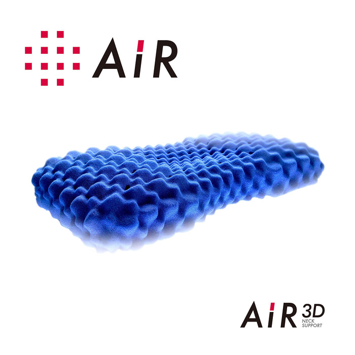 西川 [Air] 3D 枕头 - 日本最佳深度睡眠、颈部支撑和压力分散枕头