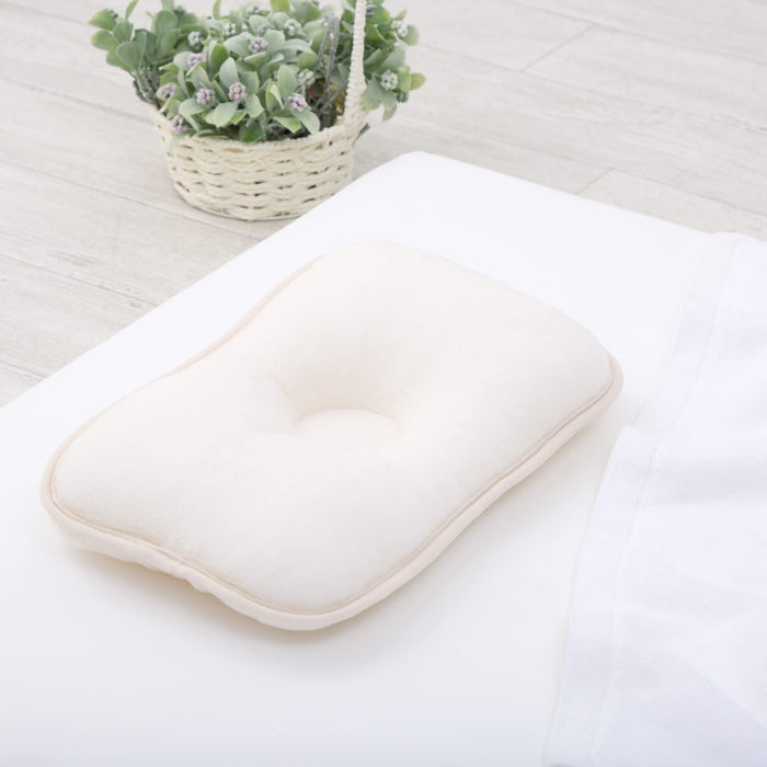 Nishikawa Donut Baby Pillow 12-24 Months - Organic Cotton, Doctor-Recommended, Ivory-Kiichin - The #1 Place for Japanese Goods in Your Hand!