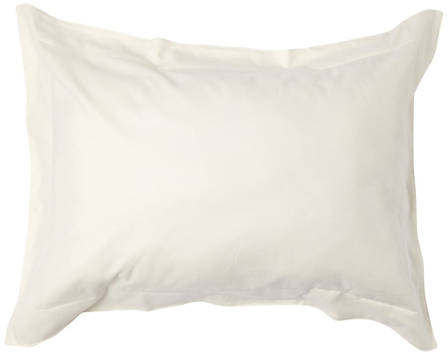 Nishikawa Japan Premium Cotton Cashmere Pillowcase - Plain White (63x43cm)