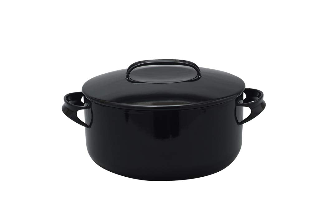 Noda Horo Nomaku Casserole 24Cm Black - Japan Made (Nom-24Tbk)