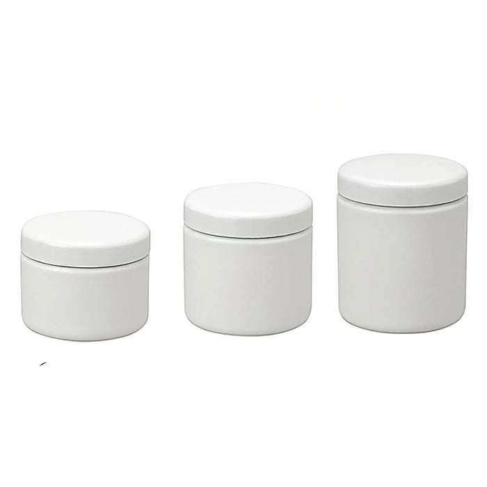 Noda Horo Tutu Enamel Food Storage Canister - Small Tea Caddy